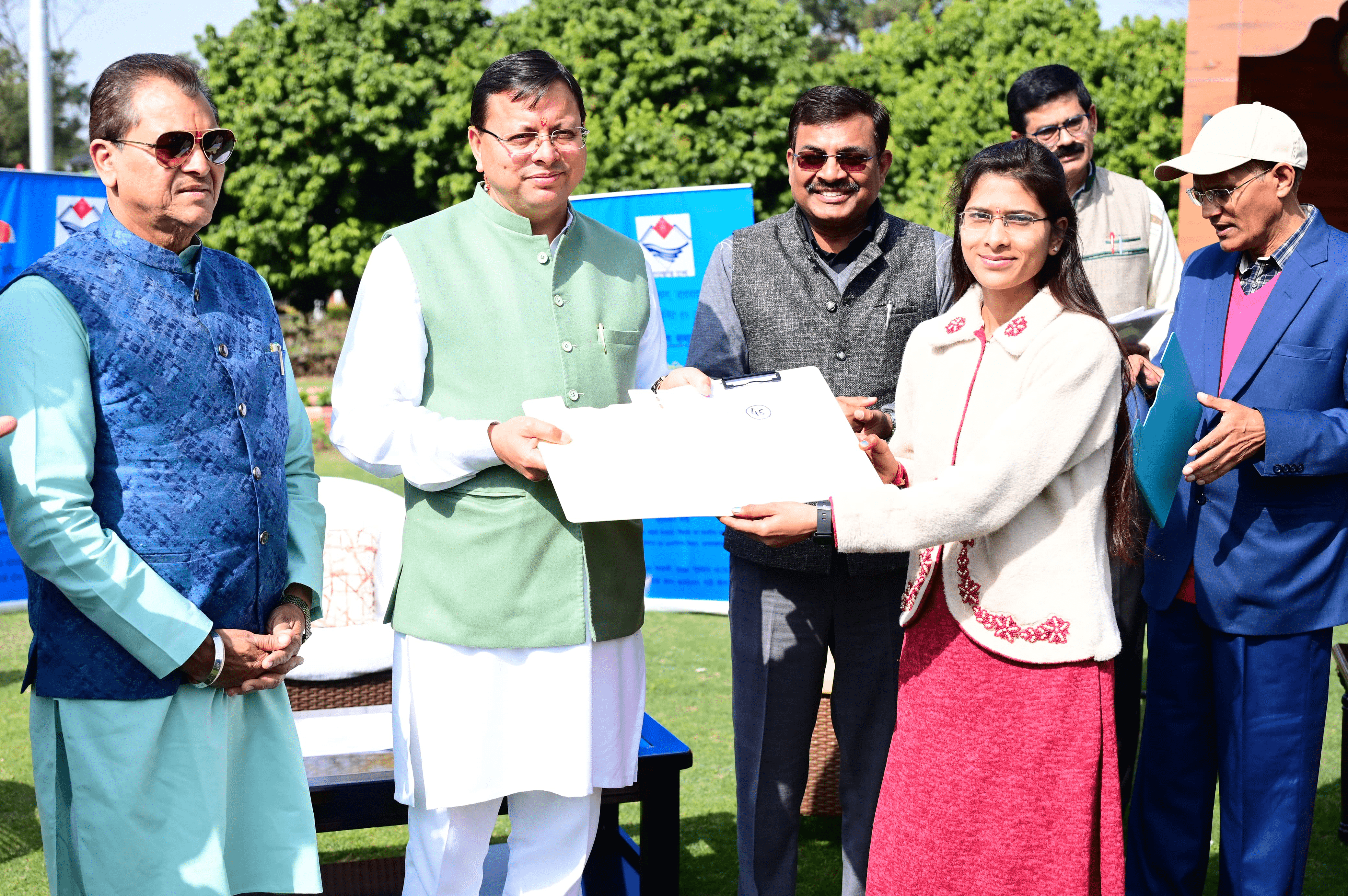 मुख्यमंत्री धामी जी ने वितरित किए नियुक्ति पत्र 2024