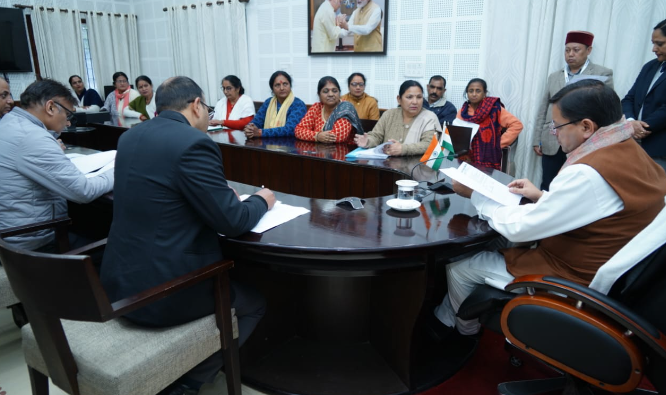 Uttarakhand: आशा व आंगनबाड़ी स्वास्थ्य कार्यकत्रियों की मांग पर कार्रवाई का भरोसा Uttarakhand: आशा व आंगनबाड़ी स्वास्थ्य कार्यकत्रियों की मांग पर कार्रवाई का भरोसा