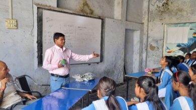 पब्लिक इंटर कॉलेज में बस्ता रहित दिवस