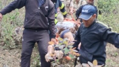 हाथी पांव रोड के पास कार खाई में गिरी, तीन लोगों की मौत