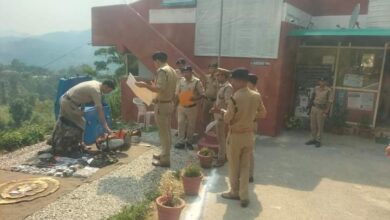पुलिस उपाधीक्षक ने किया थाना जाजरदेवल का अर्द्धवार्षिक निरीक्षण