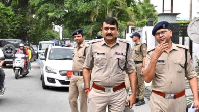 यातायात व्यवस्था का जायजा लेने ग्राउंड जीरो पर उतरे एसएसपी