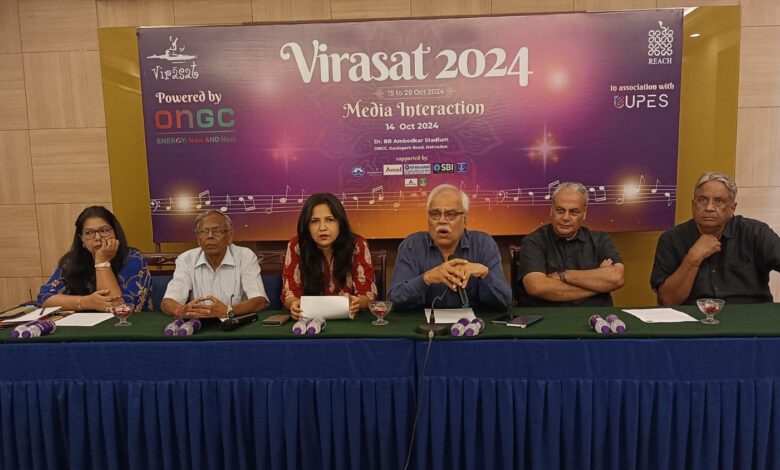 15 अक्टूबर से होगा विरासत महोत्सव का आयोजन 15 अक्टूबर से होगा विरासत महोत्सव का आयोजन
