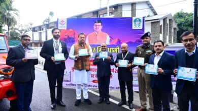 सीएम ने किया यूएसडीएमए के नव वर्ष 2025 के कैलेंडर का विमोचन